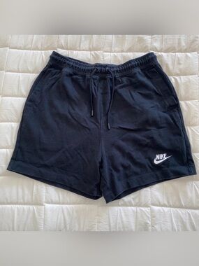 Nike Sportswear Cotton Jersey Shorts Blackish Navy XS